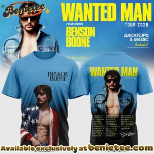 Benson Boone Wanted Man Shirt & Hoodie [Batch 32]