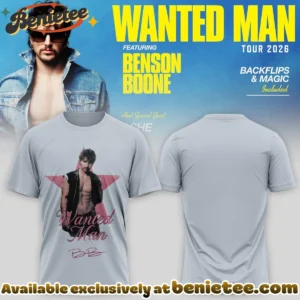 Benson Boone Wanted Man Shirt & Hoodie (Design 12)