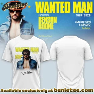 Benson Boone Wanted Man Shirt & Hoodie [Drop 5]