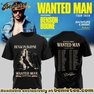 Benson Boone Wanted Man Shirt & Hoodie - Part 17