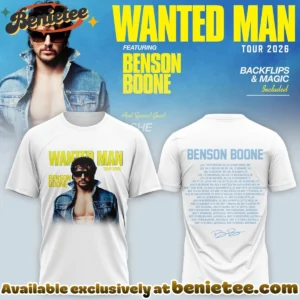 Benson Boone Wanted Man Shirt & Hoodie - Part 27