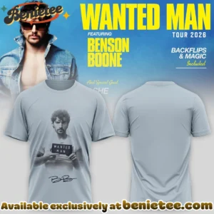Benson Boone Wanted Man Shirt & Hoodie (Style 21)