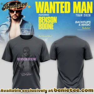 Benson Boone Wanted Man T-Shirt & Hoodie (Style 3)