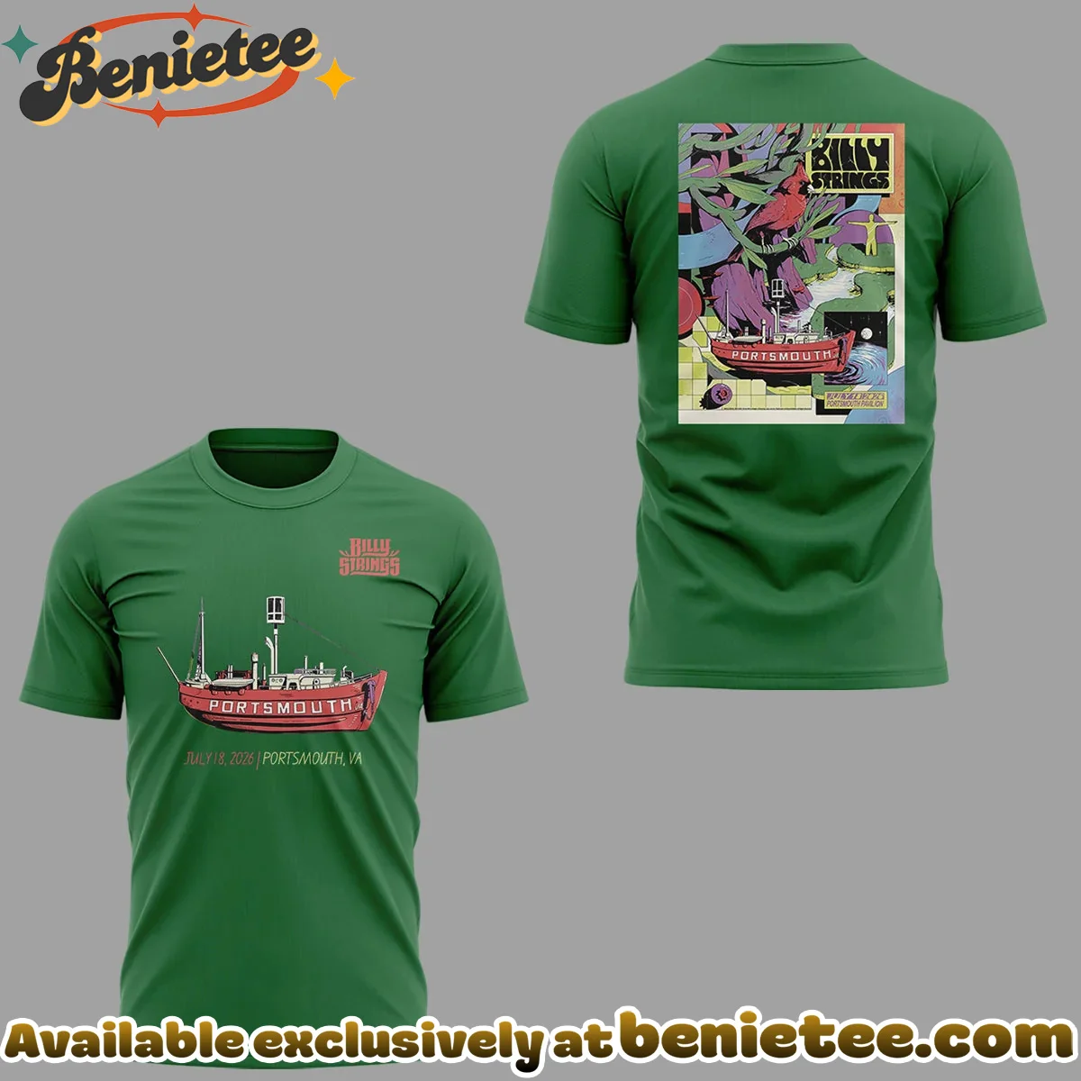 Billy Strings Tour Shirt & Hoodie