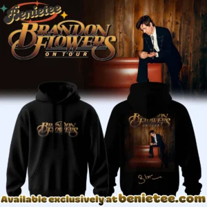 Brandon Flowers On Tour Signature Shirt & Hoodie [Batch 3]