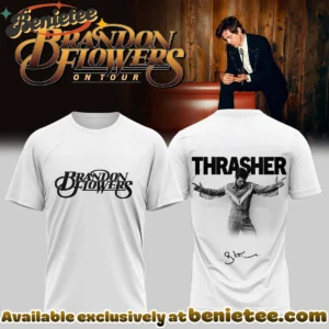 Brandon Flowers On Tour Signature Shirt & Hoodie [Drop 8]