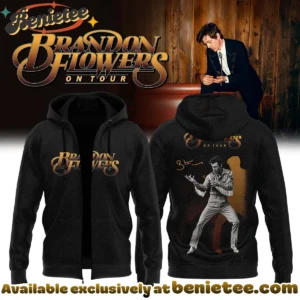 Brandon Flowers On Tour Signature Shirt & Hoodie (Release 11)