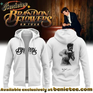 Brandon Flowers On Tour Signature Shirt & Hoodie (Release 14)