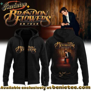 Brandon Flowers On Tour Signature T-Shirt & Hoodie (Design 12)