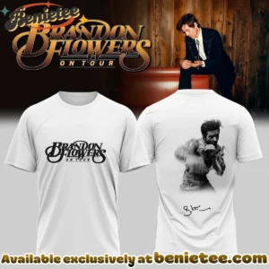 Brandon Flowers On Tour Signature T-Shirt & Hoodie (Release 7)