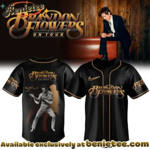 Brandon Flowers Signature Baseball Jersey - Variant 1