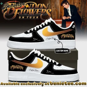 Brandon Flowers Signature Custom Air Force 1 & Jordan 1 Shoes [Batch 2]