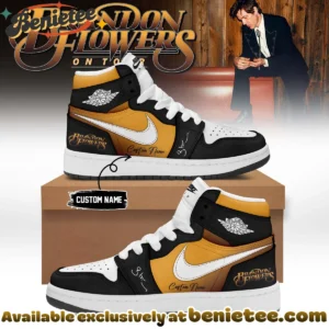 Brandon Flowers Signature Custom Air Force 1 & Jordan 1 Shoes [Batch 7]