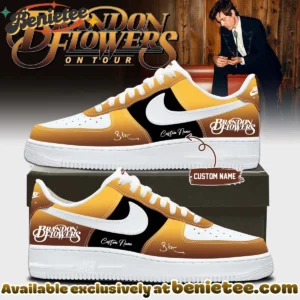 Brandon Flowers Signature Custom Air Force 1 & Jordan 1 Shoes [Drop 10]