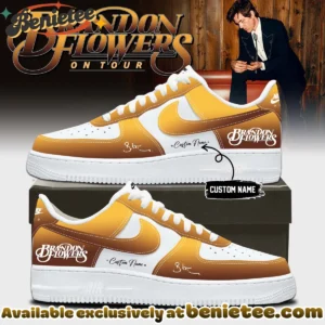 Brandon Flowers Signature Custom Air Force 1 & Jordan 1 Shoes - Variant 13