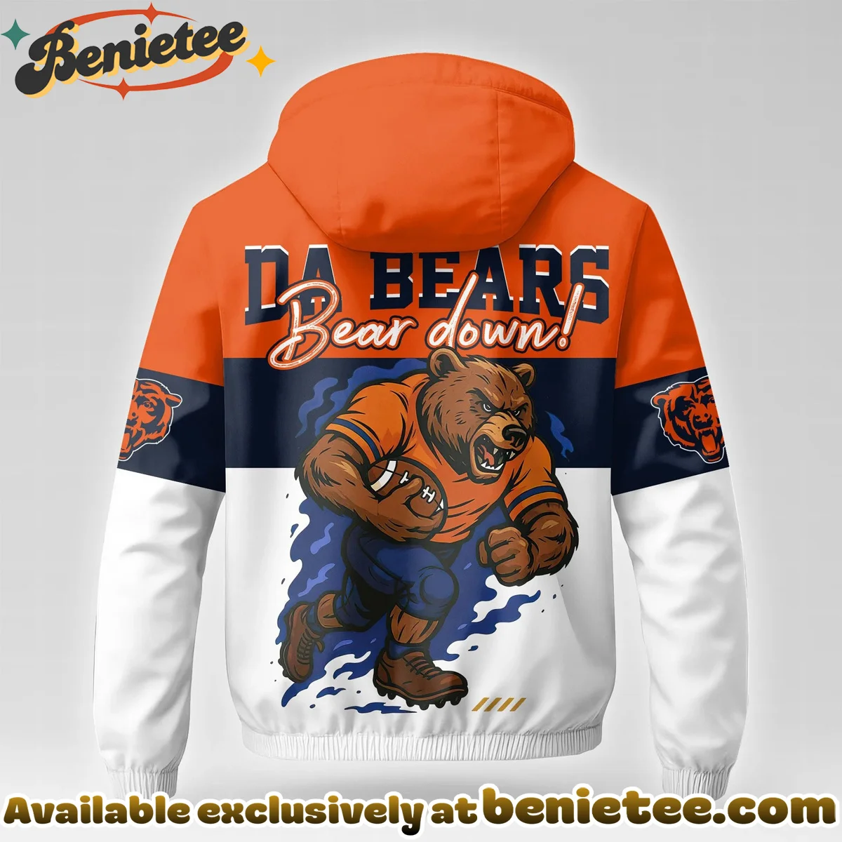 Chicago Bears Windbreaker Jacket