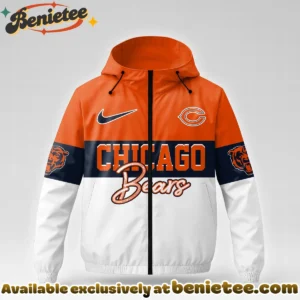 Chicago Bears Windbreaker Jacket