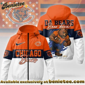 Chicago Bears Windbreaker Jacket