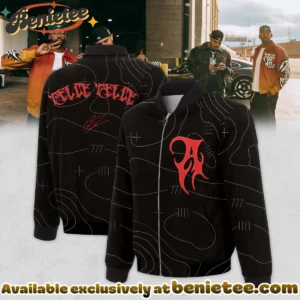 Chris Brown R&B Tour Signed Bomber Jacket (Design 8)