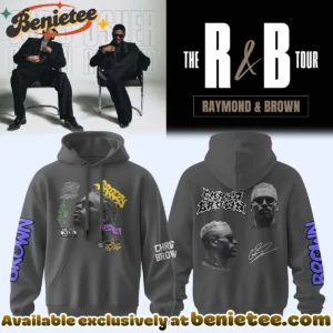 Chris Brown R&B Tour Signed Shirt & Hoodie - Part 1