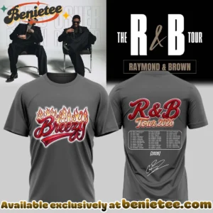 Chris Brown R&B Tour Signed T-Shirt & Hoodie [Batch 3]