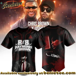 Chris Brown x Raymond Usher R&B Tour Baseball Jersey [Drop 6]