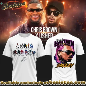 Chris Brown x Usher Raymond R&B Tour Shirt & Hoodie - Part 3