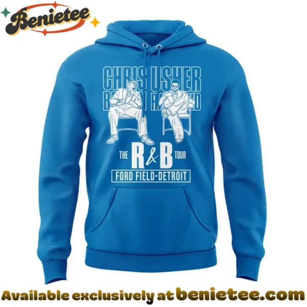 Chris Brown x Usher Raymond x Detroit Lions The R&B Tour Shirt & Hoodie [Drop 4]