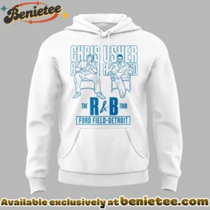 Chris Brown x Usher Raymond x Detroit Lions The R&B Tour T-Shirt & Hoodie - Variant 5