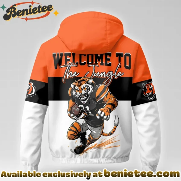 Cincinnati Bengals Windbreaker Jacket
