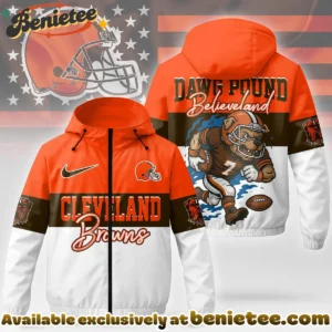 Cleveland Browns Windbreaker Jacket