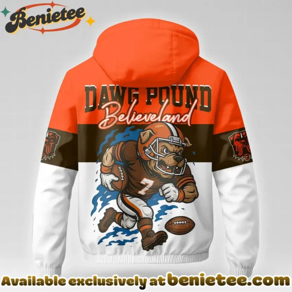 Cleveland Browns Windbreaker Jacket