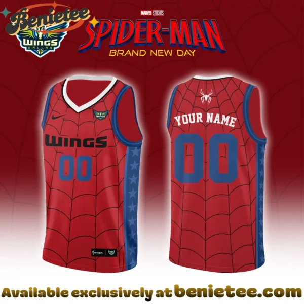 WNBA x SpiderMan Brand New Day Basketball Jersey - Variant 2