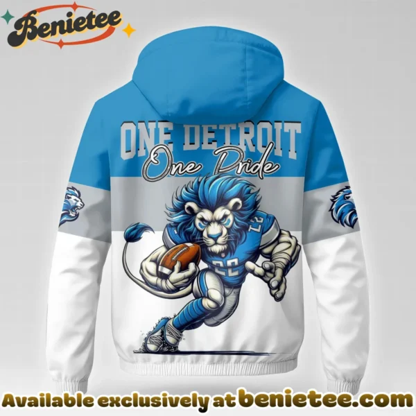 Detroit Lions Windbreaker Jacket