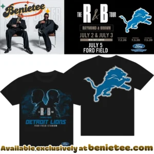 Detroit Lions x Usher x Chris Brown Shirt & Hoodie [Batch 2]