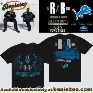 Detroit Lions x Usher x Chris Brown T-Shirt & Hoodie [Drop 3]