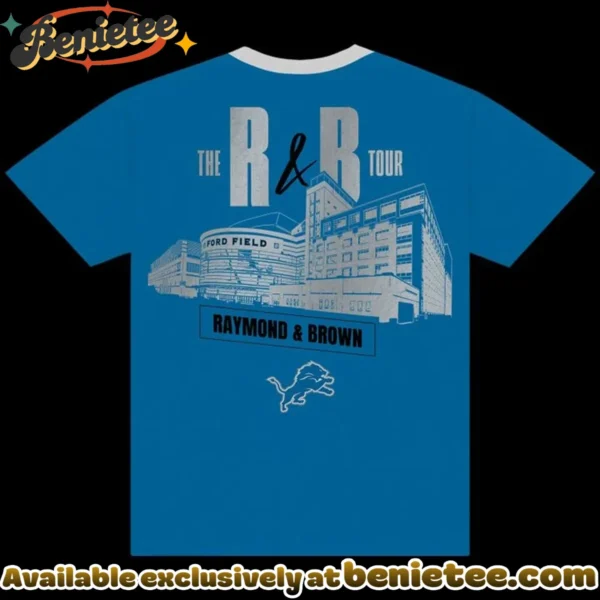 Detroit Lions x Usher x Chris Brown The R&B Tour Shirt & Hoodie