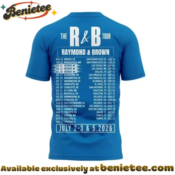 Detroit x The R&B Tour T-Shirt & Hoodie (Style 1)