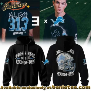 Eminem x Detroit Lions Shirt & Hoodie (Style 6)