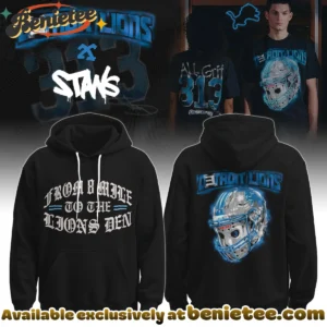 Eminem x Detroit Lions T-Shirt & Hoodie (Design 3)