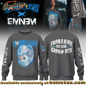 Eminem x Detroit Lions T-Shirt & Hoodie (Release 5)