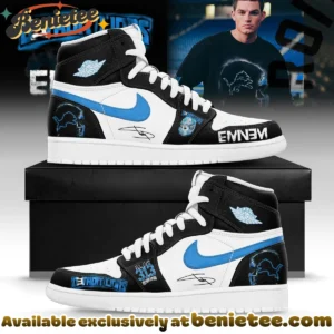 Eminem x Detroit Lions Thanksgiving Halftime Show Custom Air Force 1 & Jordan 1 Shoes [Drop 2]