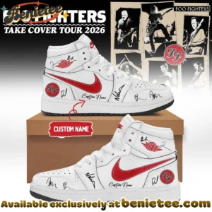 Foo Fighters Take Cover Tour Custom Air Force 1 & Jordan 1 Shoes [Drop 14]