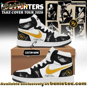 Foo Fighters Take Cover Tour Custom Air Force 1 & Jordan 1 Shoes [Drop 41]