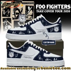 Foo Fighters Take Cover Tour Custom Air Force 1 & Jordan 1 Shoes [Drop 7]