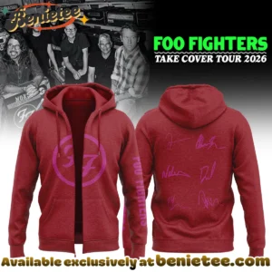 Foo Fighters Take Cover Tour Shirt & Hoodie (Design 36)