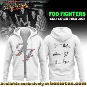 Foo Fighters Take Cover Tour Shirt & Hoodie - Series 17