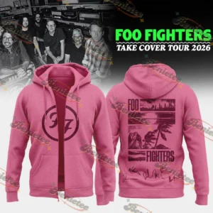 Foo Fighters Take Cover Tour Shirt & Hoodie (Style 1)