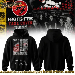 Foo Fighters Take Cover Tour Signature Shirt & Hoodie [Drop 34]