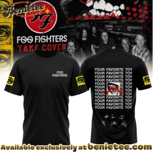 Foo Fighters Take Cover Tour Signature Shirt & Hoodie - Series 6